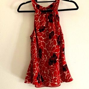 ANN TAYLOR CHIFFON BLOUSE